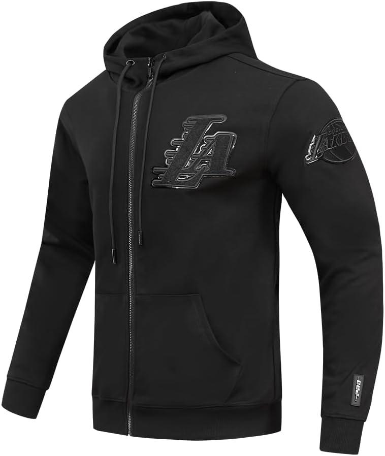 image:imagePro Standard Mens NHL Split Logo Cotton Double Knit Pull Over HoodieBlack