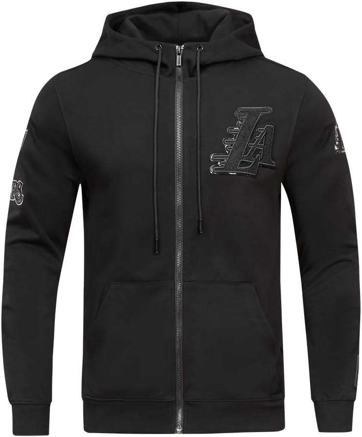image:imagePro Standard Mens NHL Split Logo Cotton Double Knit Pull Over HoodieBlack