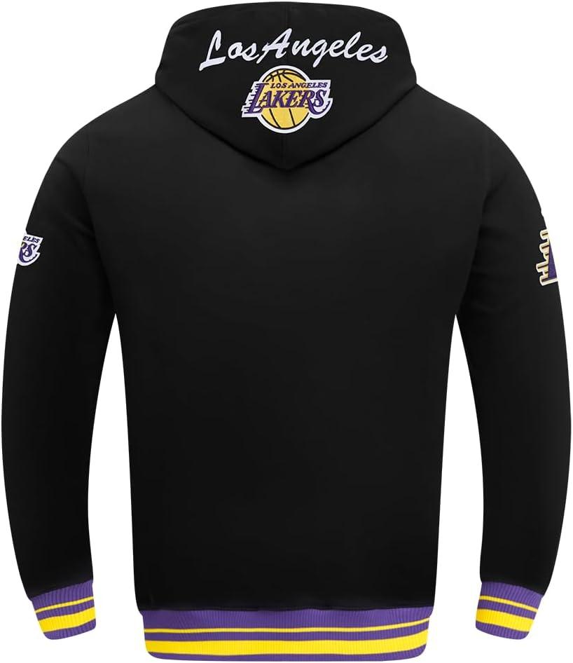 image:imagePro Standard Mens NHL Split Logo Cotton Double Knit Pull Over HoodieBlackPurple