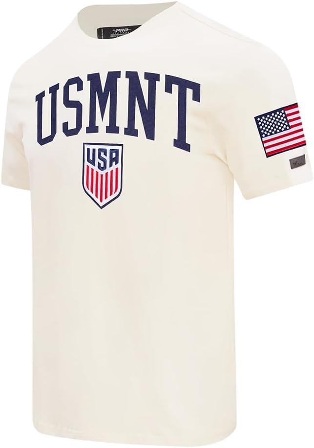image:imagePro Standard Mens USSF US Soccer Classic Chenille SS TEE Eggshell S
