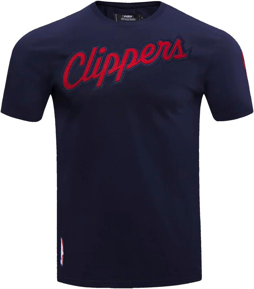 image:imagePro Standard NBA Mens Mens NBA Classic Chenille Cotton Short Sleeve TeePrimary Team Color