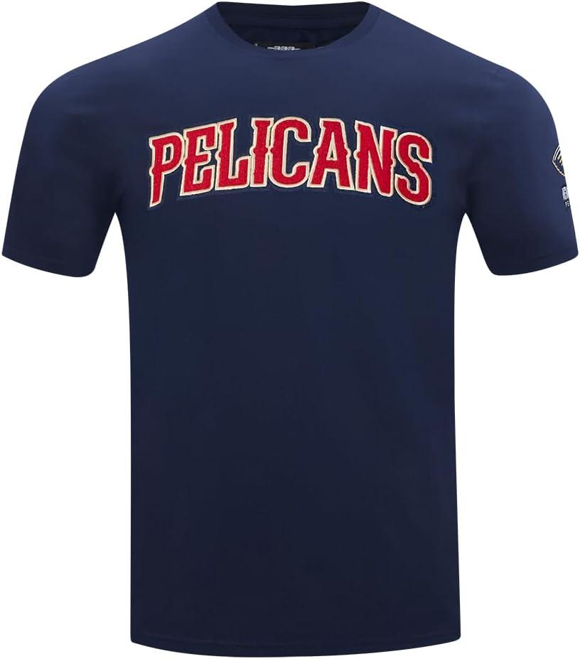 image:imagePro Standard NBA Mens Mens NBA Classic Chenille Cotton Short Sleeve TeePrimary Team Color