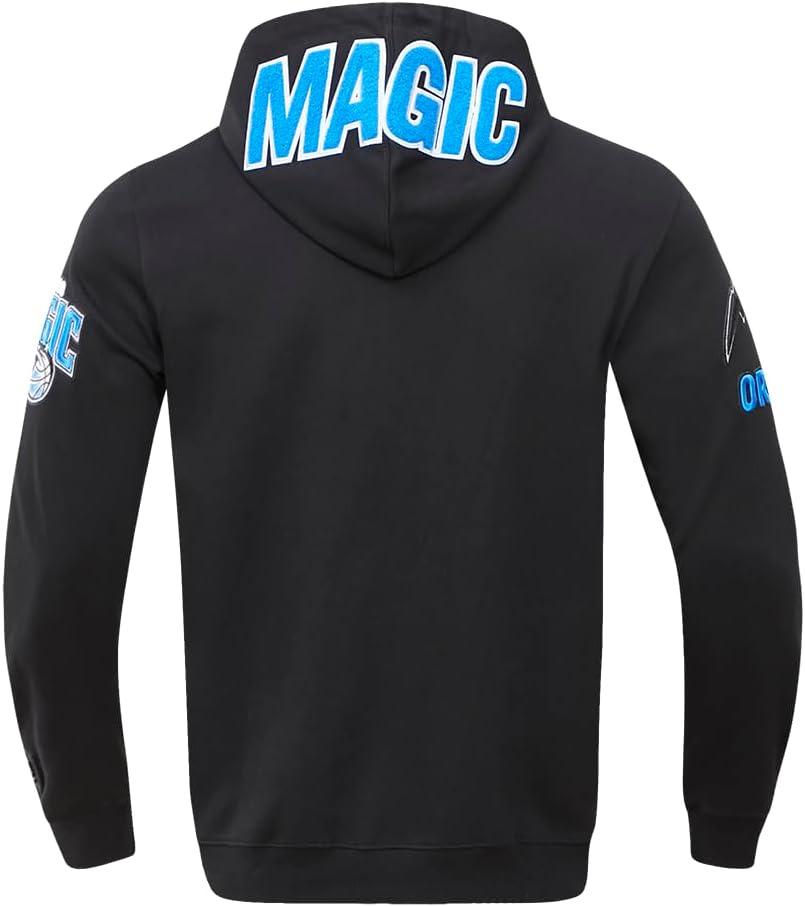 image:imagePro Standard NBA mens Mens Nba Classic Chenille Cotton Double Knit Full Zip HoodieBlack