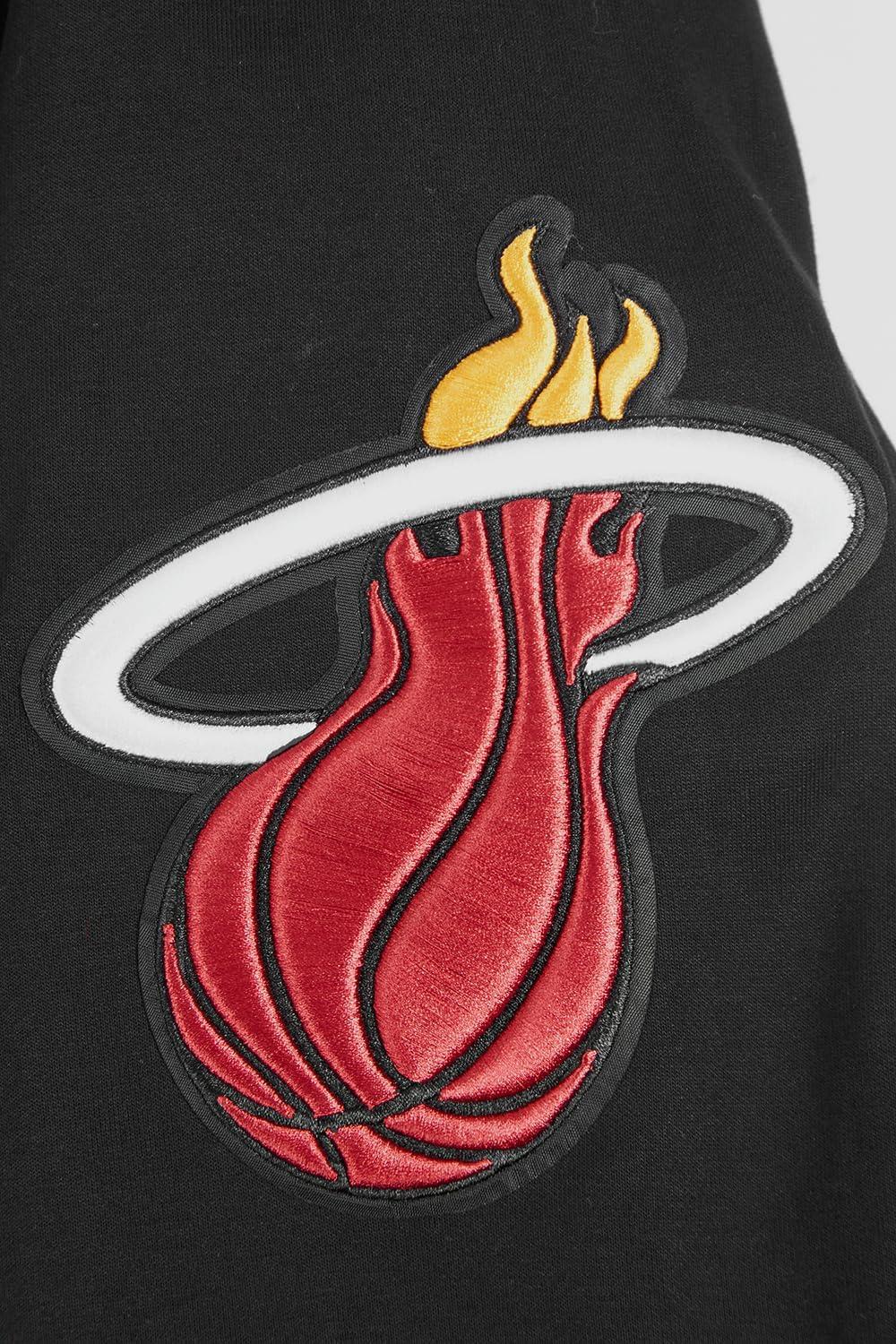 image:imagePro Standard NBA mens Mens Nba Classic Chenille Cotton Double Knit Full Zip HoodieBlack