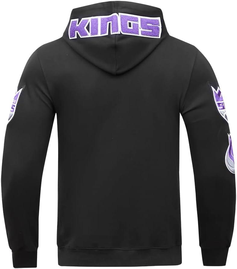image:imagePro Standard NBA mens Mens Nba Classic Chenille Cotton Double Knit Full Zip HoodieBlack