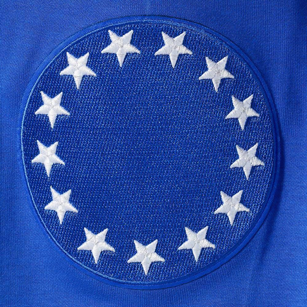 image:imagePro Standard NBA mens Mens Nba Classic Chenille Cotton Double Knit Full Zip HoodieRoyal Blue