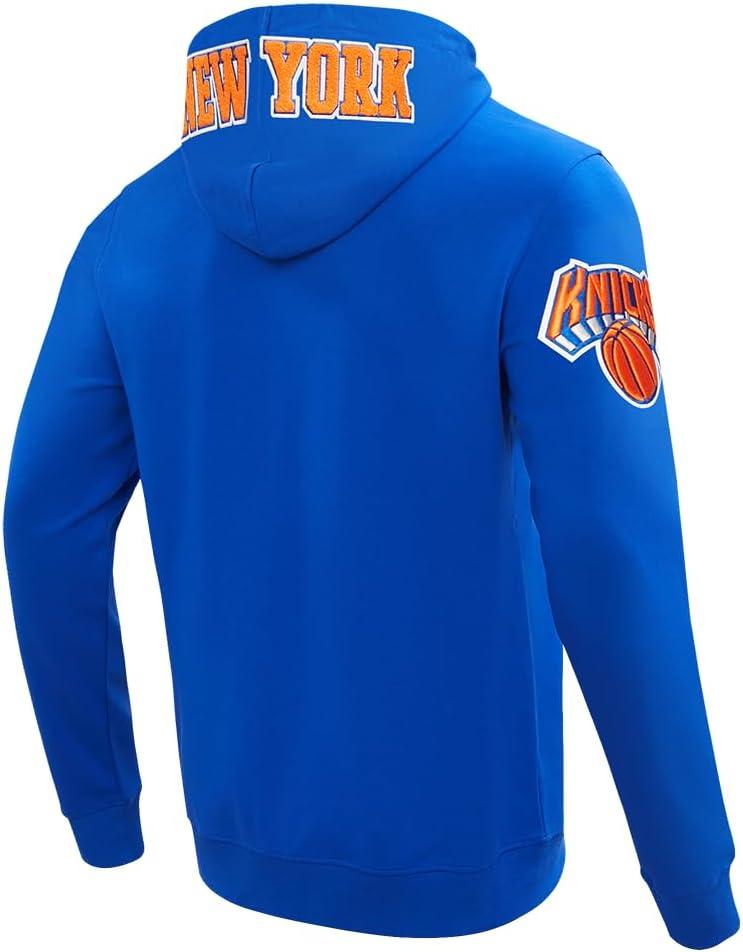 image:imagePro Standard NBA mens Mens Nba Classic Chenille Cotton Double Knit Full Zip HoodieRoyal Blue
