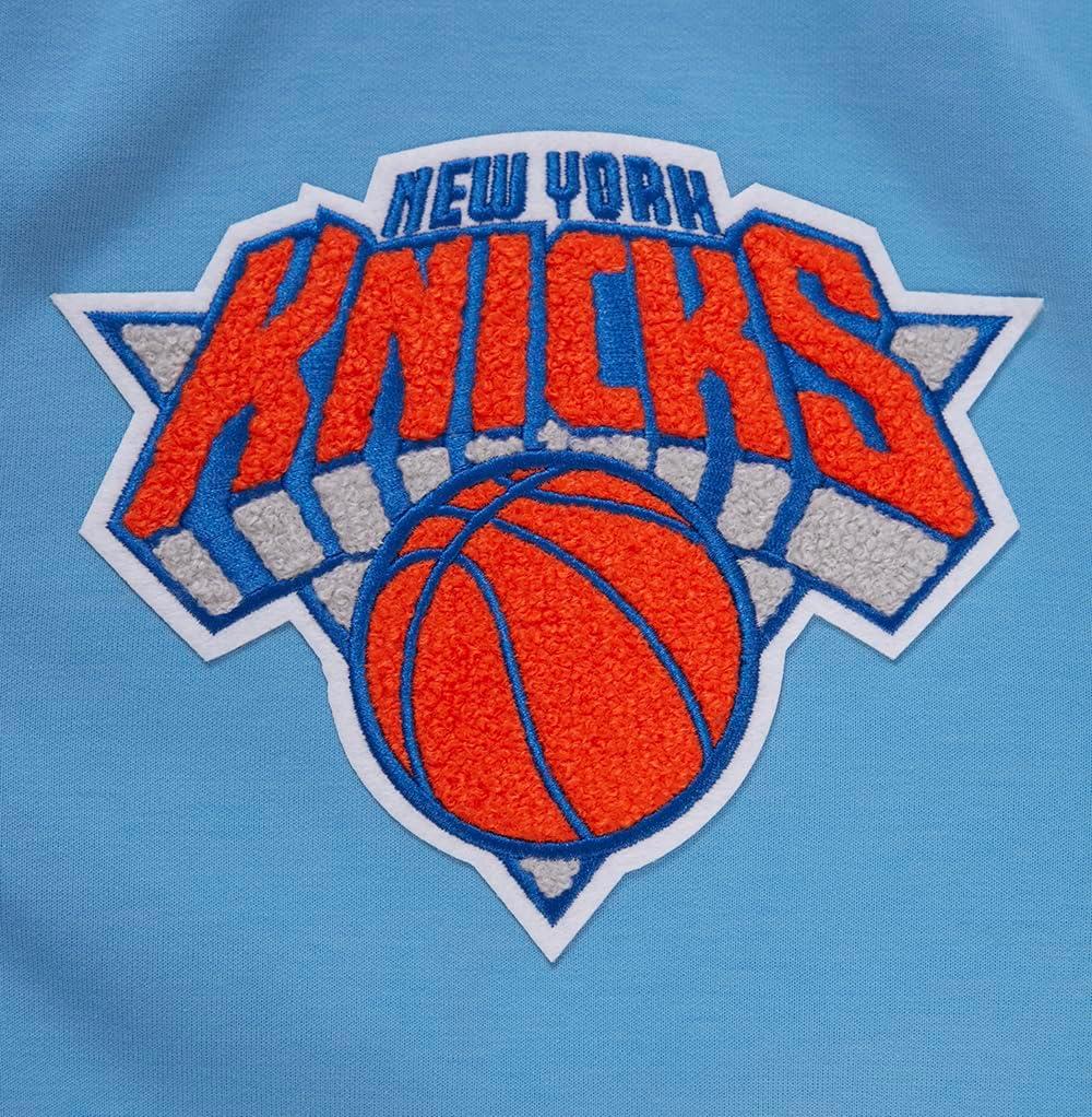 image:imagePro Standard NBA mens Mens Nba Classic Chenille Cotton Double Knit Full Zip HoodieUniversity Blue