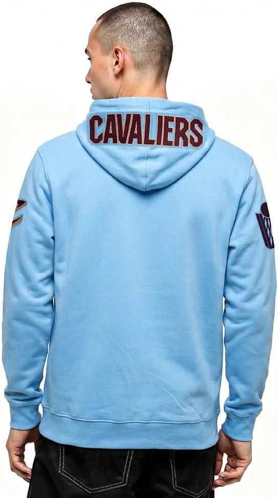 image:imagePro Standard NBA mens Mens Nba Classic Chenille Cotton Double Knit Full Zip HoodieUniversity Blue