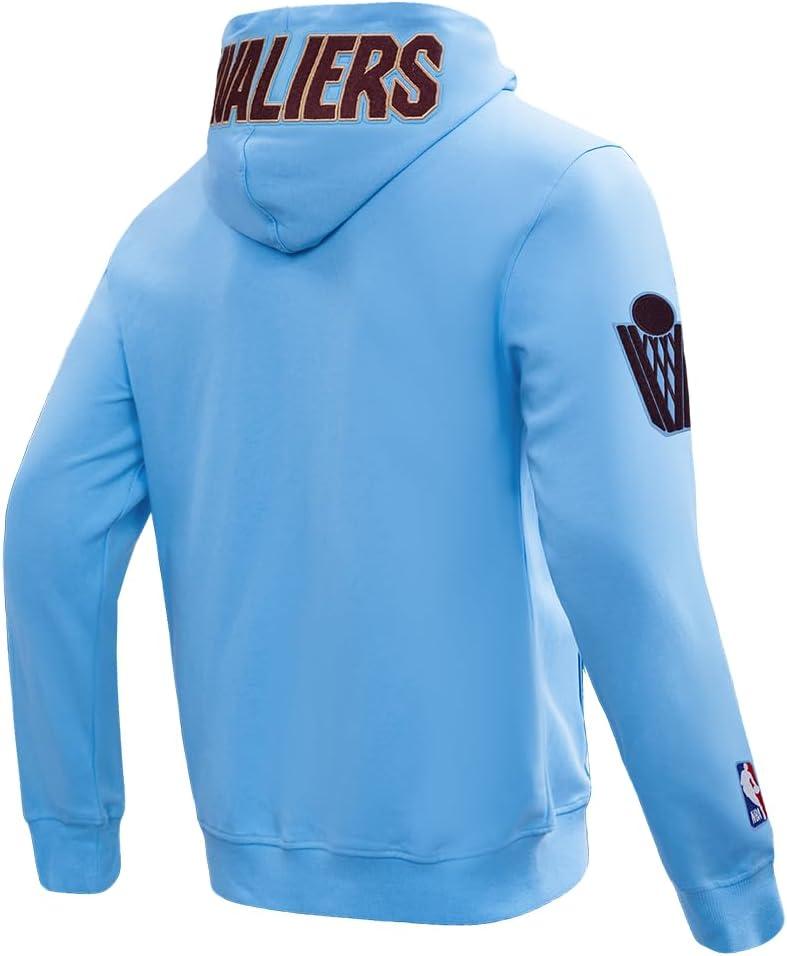 image:imagePro Standard NBA mens Mens Nba Classic Chenille Cotton Double Knit Full Zip HoodieUniversity Blue