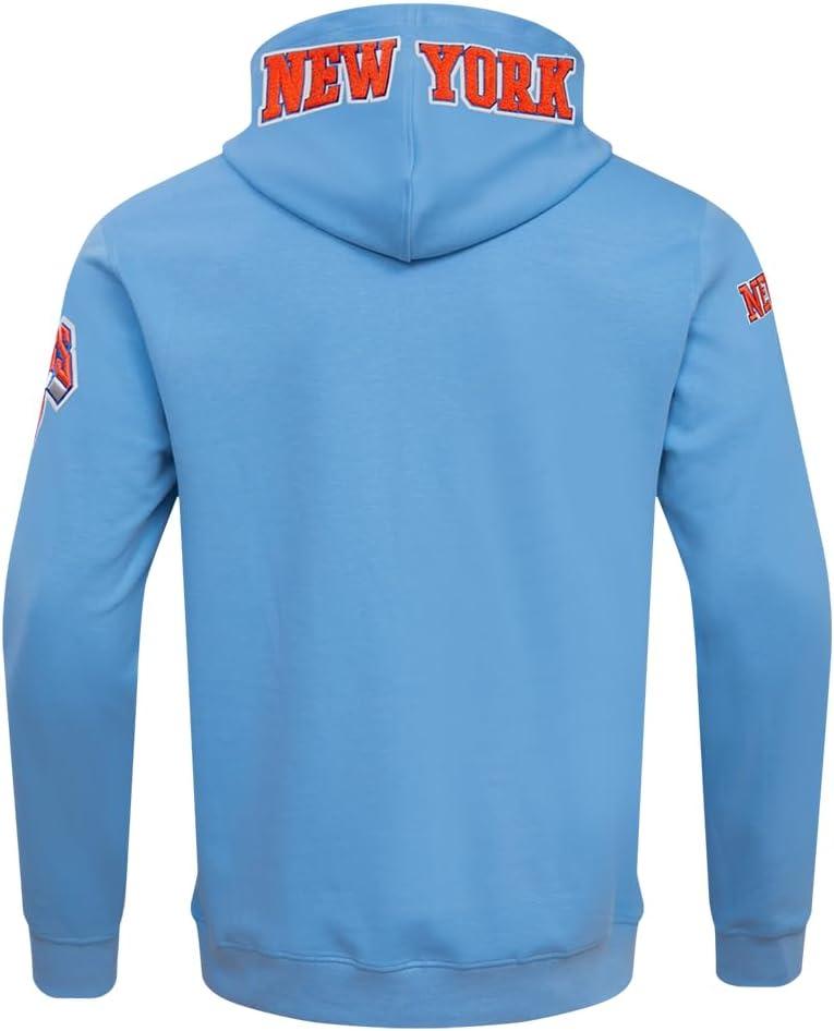 image:imagePro Standard NBA mens Mens Nba Classic Chenille Cotton Double Knit Full Zip HoodieUniversity Blue