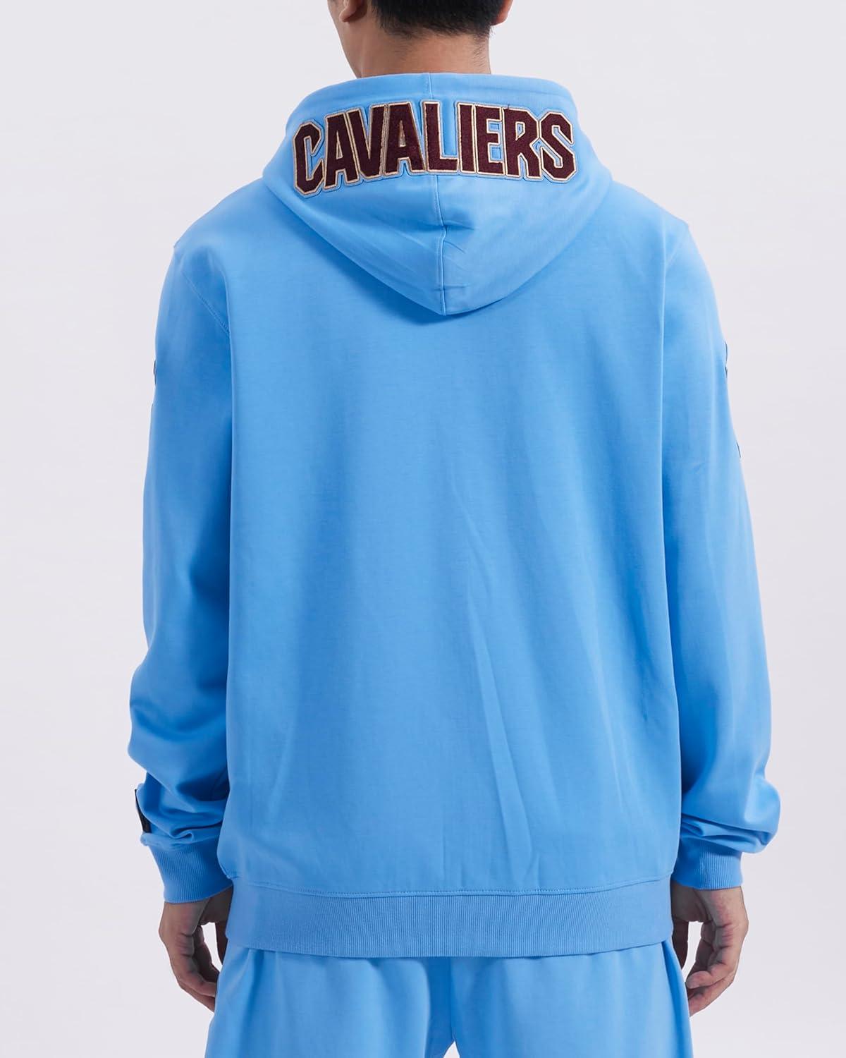 image:imagePro Standard NBA mens Mens Nba Classic Chenille Cotton Double Knit Full Zip HoodieUniversity Blue