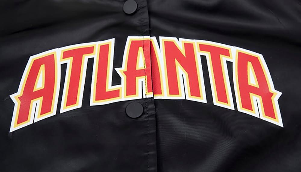 image:imagePro Standard NBA womens Womens Nba Classic Chenille Satin JacketBlack