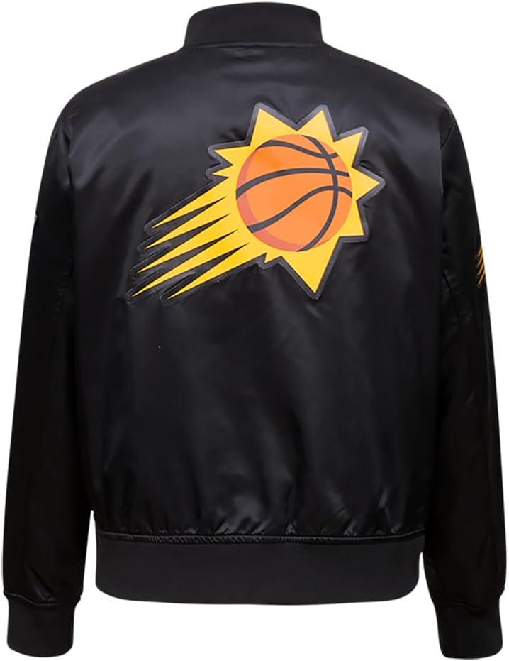 image:imagePro Standard NBA womens Womens Nba Classic Chenille Satin JacketBlack