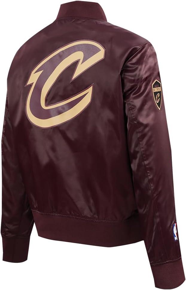 image:imagePro Standard NBA womens Womens Nba Classic Chenille Satin JacketWine