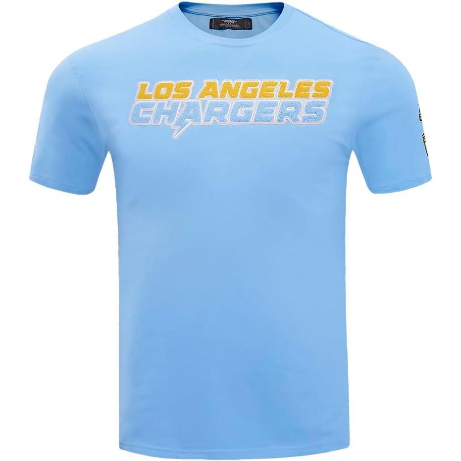 image:imageClassic NFL Los Angeles Chargers Chenille Mens SJ TeeUniversity Blue