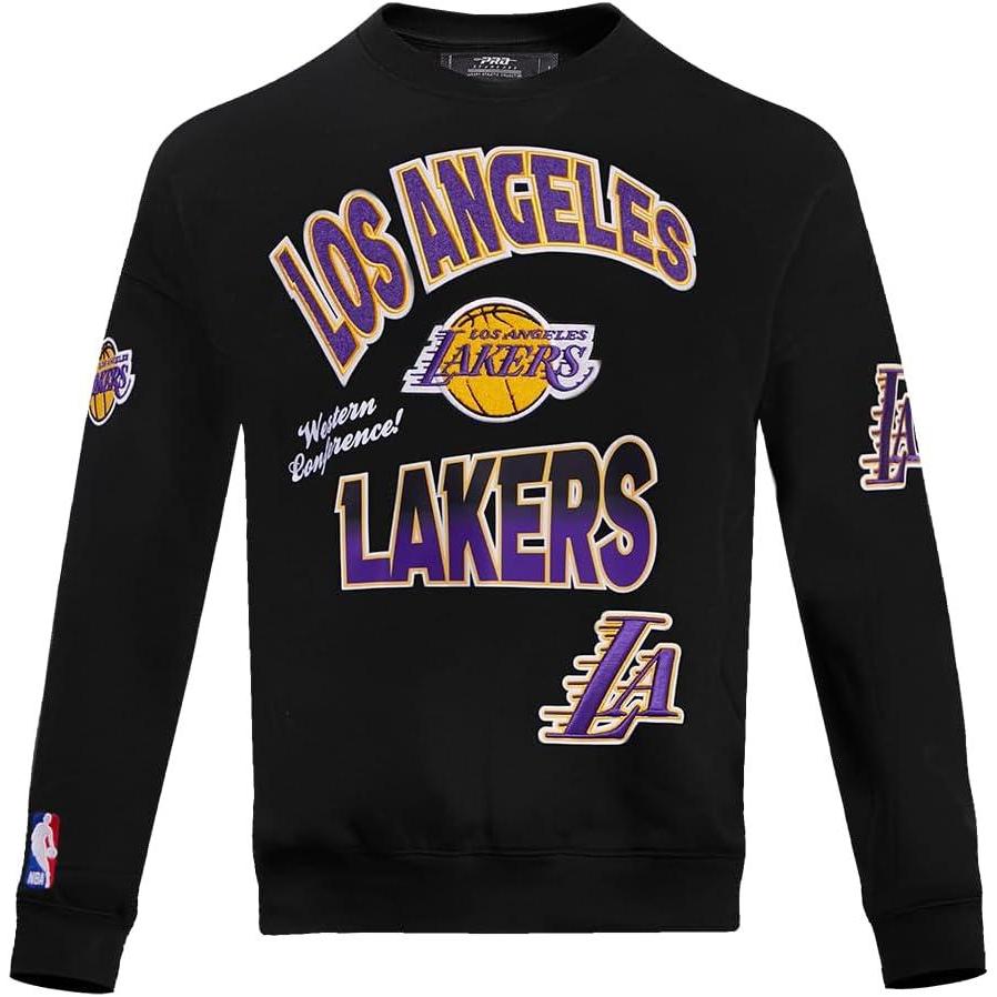 image:imagePro Standard Mens NHL Split Logo Cotton Double Knit Pull Over HoodieBlack