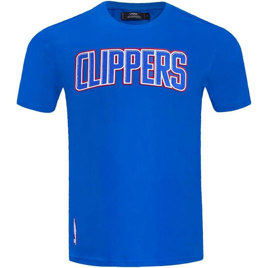image:imagePro Standard NBA Mens Mens NBA Classic Chenille Cotton Short Sleeve TeePrimary Team Color