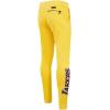 Mens NBA Classic Chenille Jogger(Yellow)