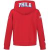 Pro Standard Big Boys NBA Classic Chenille Fleece Pull Over Hoodie(Red)