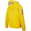 Pro Standard Big Boys NBA Classic Chenille Fleece Pull Over Hoodie(Yellow)