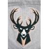 Pro Standard Mens NBA Mash Up Crewneck Sweatshirt(Heather Gray/Black)