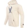 Pro Standard Mens NBA Mash Up Crewneck Sweatshirt(Linen)