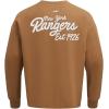 Pro Standard Mens NBA Mash Up Crewneck Sweatshirt(Washed Black)
