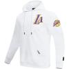 Pro Standard Mens NBA Mash Up Crewneck Sweatshirt(White)