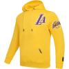 Pro Standard Mens NBA Mash Up Crewneck Sweatshirt(Yellow)