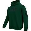 Pro Standard Mens NHL Split Logo Cotton Double Knit Pull Over Hoodie(Forest Green)
