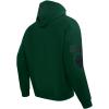 Pro Standard Mens NHL Split Logo Cotton Double Knit Pull Over Hoodie(Forest Green)