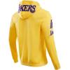Pro Standard Mens NHL Split Logo Cotton Double Knit Pull Over Hoodie(Yellow)
