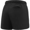 Pro Standard NBA Womens Womens NBA Classic Chenille Brushed Back French Terry Fleece Short(Black)