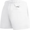Pro Standard NBA Womens Womens NBA Classic Chenille Brushed Back French Terry Fleece Short(White)