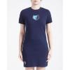 Pro Standard NBA Womens Womens NBA Classic Chenille Cotton Body Con Dress(Midnight Navy)