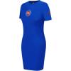 Pro Standard NBA Womens Womens NBA Classic Chenille Cotton Body Con Dress(Royal Blue)