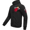 Pro Standard NBA mens Mens Nba Classic Chenille Cotton Double Knit Full Zip Hoodie(Black)