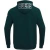 Pro Standard NBA mens Mens Nba Classic Chenille Cotton Double Knit Full Zip Hoodie(Forest Green)