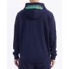 Pro Standard NBA mens Mens Nba Classic Chenille Cotton Double Knit Full Zip Hoodie(Midnight Navy)