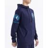 Pro Standard NBA mens Mens Nba Classic Chenille Cotton Double Knit Full Zip Hoodie(Midnight Navy)