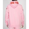 Pro Standard NBA mens Mens Nba Classic Chenille Cotton Double Knit Full Zip Hoodie(Pink)
