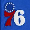 Pro Standard NBA mens Mens Nba Classic Chenille Cotton Double Knit Full Zip Hoodie(Royal Blue)