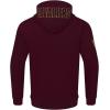 Pro Standard NBA mens Mens Nba Classic Chenille Cotton Double Knit Full Zip Hoodie(Wine)