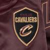 Pro Standard NBA womens Womens Nba Classic Chenille Satin Jacket(Wine)