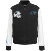 Pro Standard Womens NFL Classic Chenille Varsity Jacket(Black)