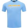 Classic NFL Los Angeles Chargers Chenille Men’s SJ Tee(University Blue)