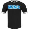 Pro Standard Mens NBA Orlando Magic Classic Chenille Short Sleeve Tee Black XL