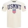 Pro Standard Mens USSF US Soccer Classic Chenille S/S TEE Eggshell S