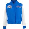 Pro Standard Womens NFL Classic Chenille Varsity Jacket(Blue)
